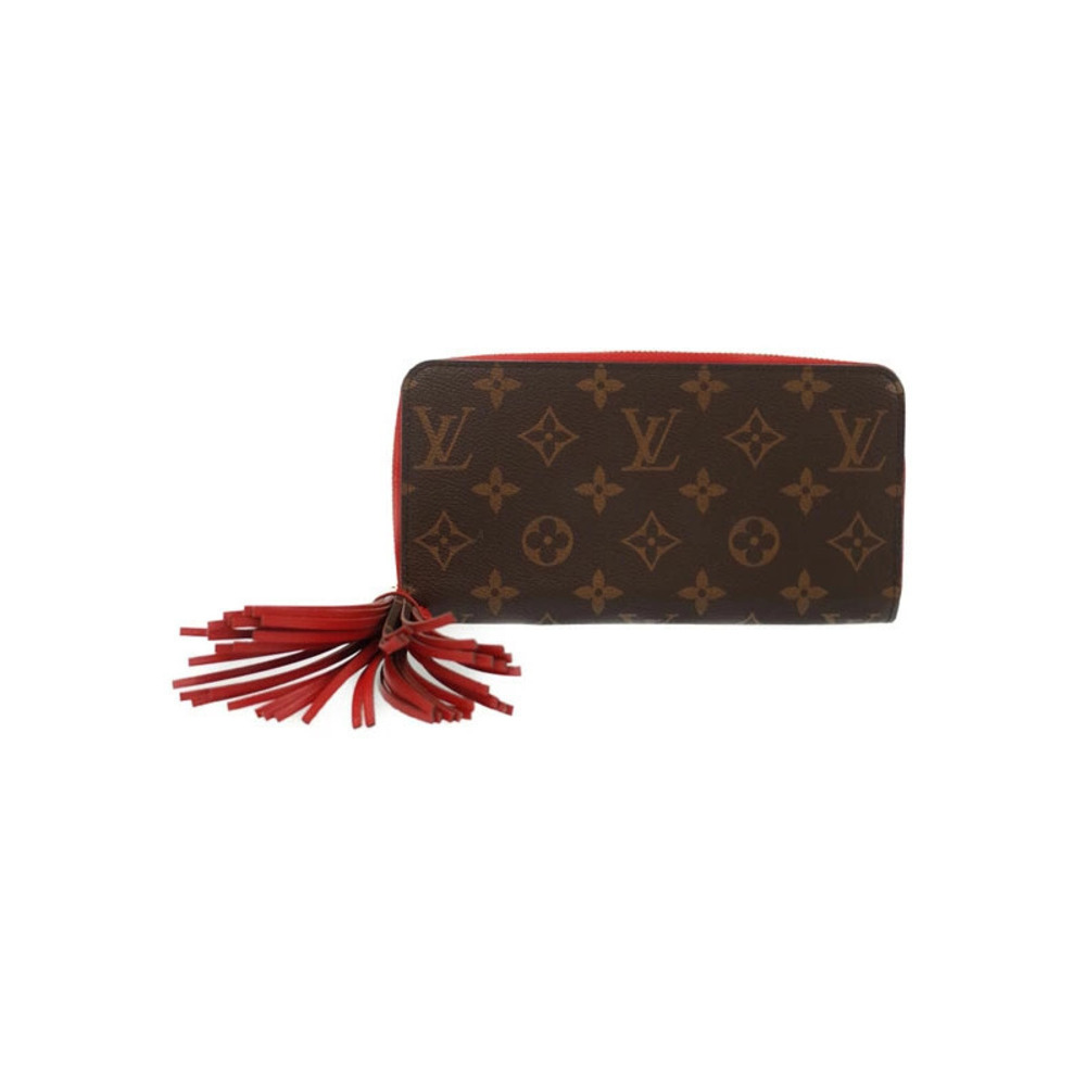 Louis Vuitton Monogram Zippy Wallet Round Zipper Long